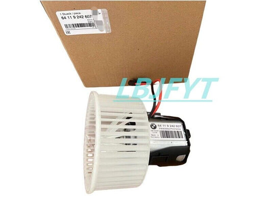 NEW AC Heater Blower Motor w/ Fan Cage for BMW 528/535/550/640/740/750/760Li Q