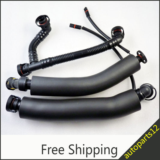 New crankcase breather hose kit for 2006 325i 330i E90 2006-2007 525i 530i E60- v