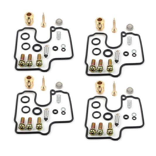 4Sets Carburetor Rebuild Kit for Suzuki GSXR600 GSXR750 GSXR750W VL1500 GSX-R750 Q