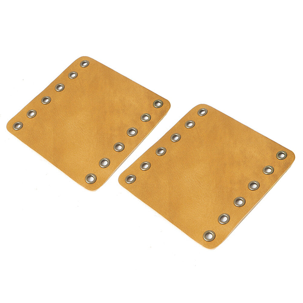 Leder-Handgriffabdeckungen Retro Wraps Protector Motorrad Fit for Harley Cafe Racer