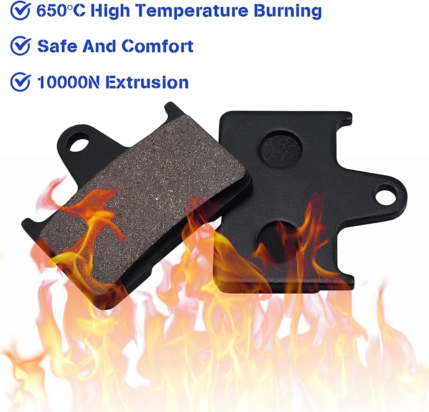 Brake Pads Front Rear for Suzuki GSXR 1000 2004 -2006 GSXR 600 K4/K5 2004 2005