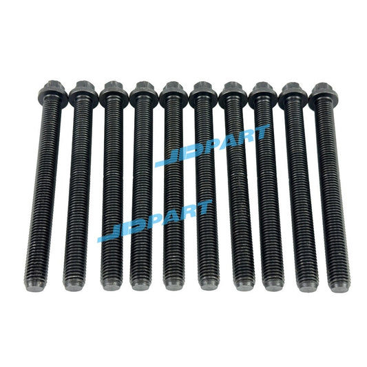 10-piece pack of cylinder head bolts 0427-0815 for Deutz TCD2011L04W excavator engine parts