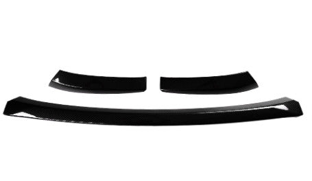 for Mazda 3 Axela 2020-2024 Front Down Bumper Molding Cover Trim 3x ABS Black B n