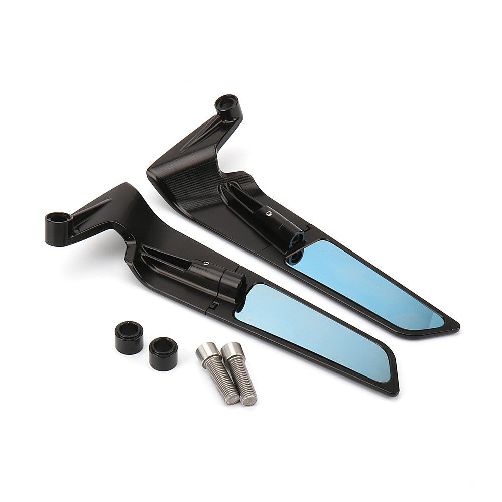 360¡ã Adjustable Wing Fin Rear-view Side Mirrors For Streetfighter V2 955 V4 1100