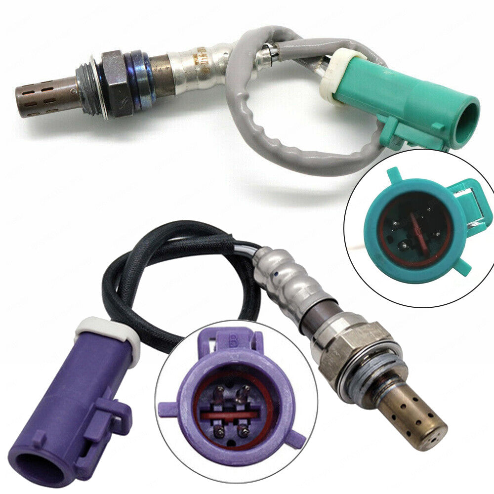 2-pack upstream + downstream oxygen sensors (O2) suitable for 2011-2019  for ford  Fiesta 1.6L Q