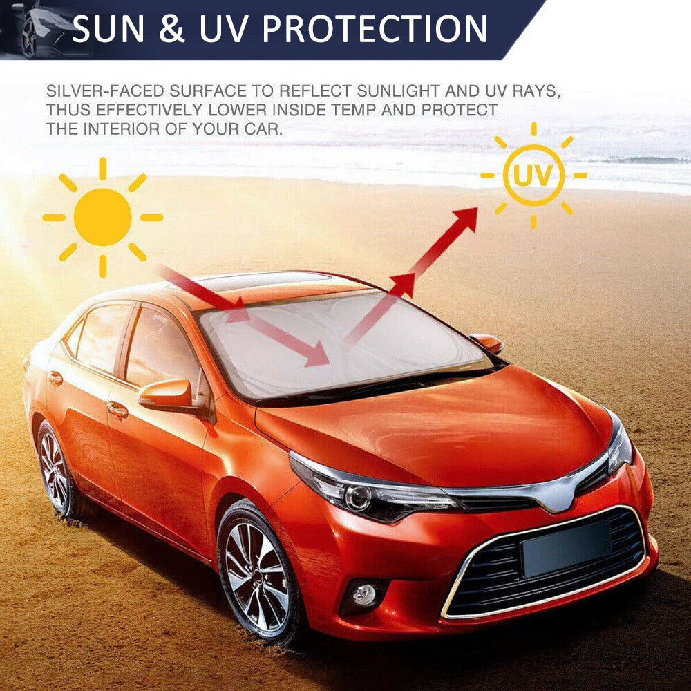 Suitable for Equinox Large Automotive Windshield Sunshade Foldable UV Block Cover ( ) n