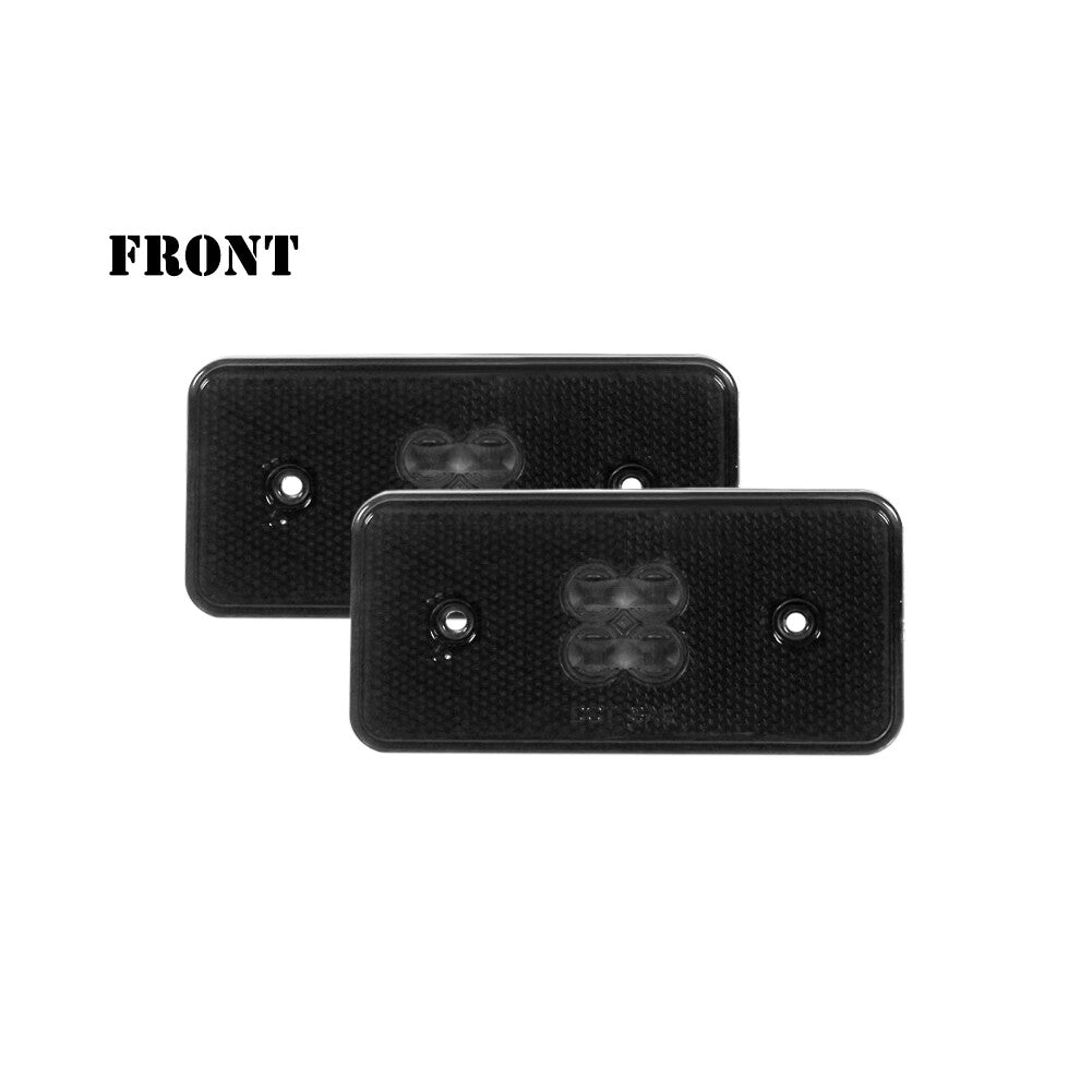 Black lens amber LED front marker light suitable for 2002-14 for Benz G500 G63 AMG G-Class- v