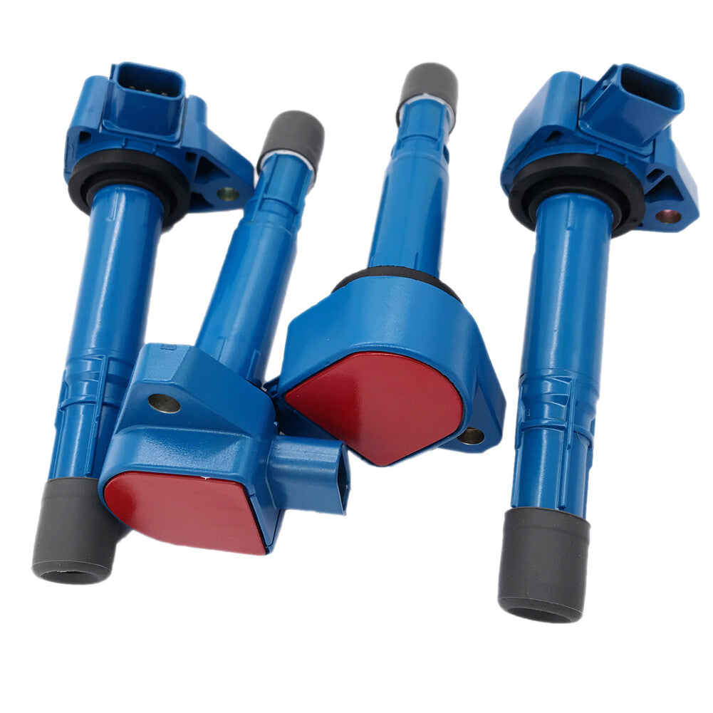 Set of 4 Ignition Coils for Honda for Civic Pilot Ridgeline for Acura MDX EL for Saturn Vue Q