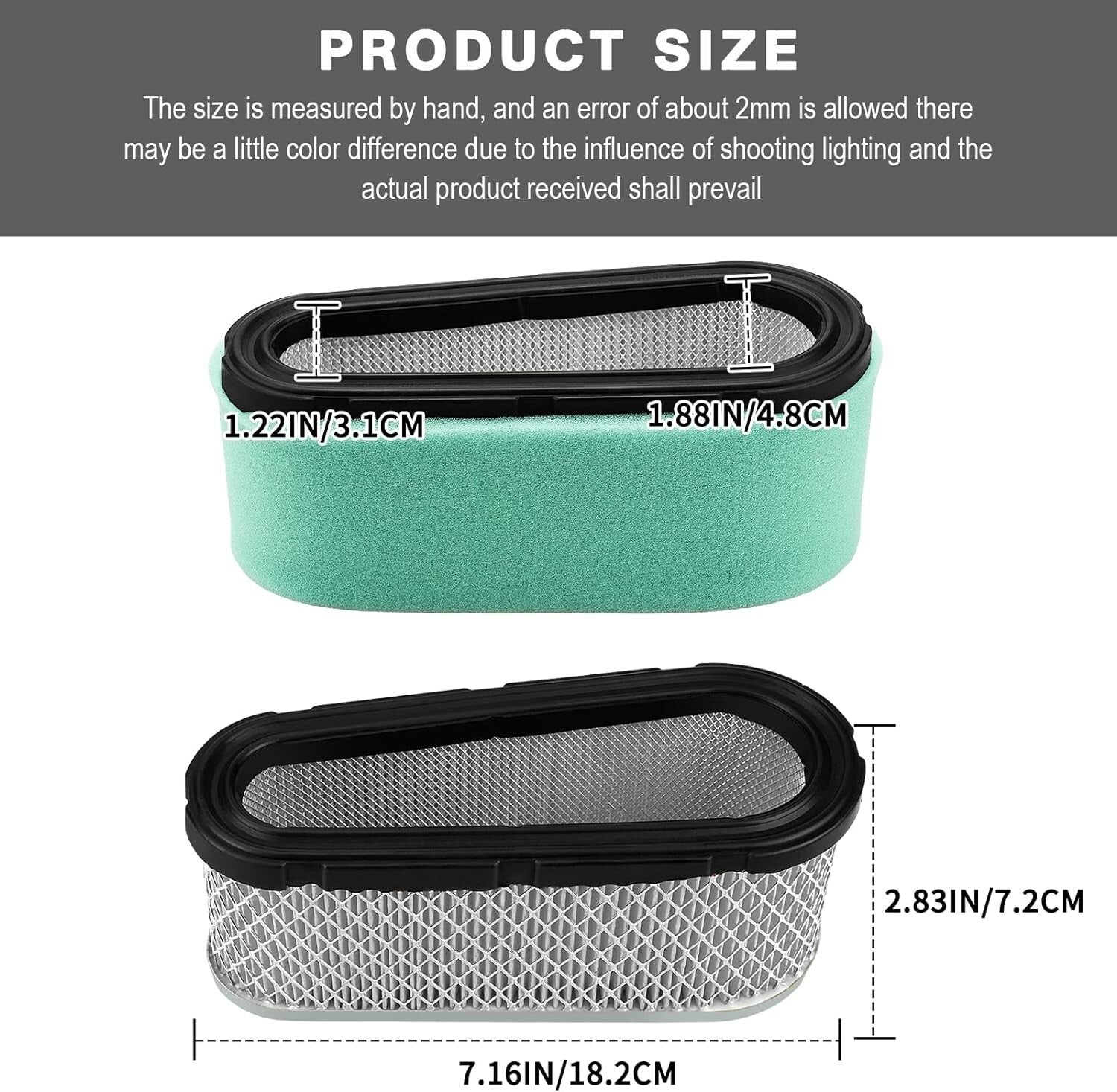 Air Filter for 1338G,1538H,1546G,GX85/Craftsman 750256060 917256420