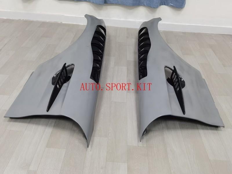 Front Bumper Side Fender with Carbon Fibre Vent for AMG GT GTS Q