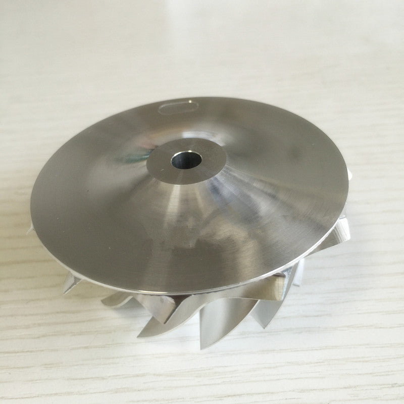 TD05H 20G reverse 52.56/68.01mm 11+0 blades performance Billet compressor wheel