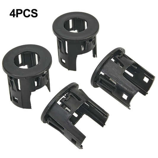 4 Parking Assist Sensor Bezels 5LS52TZZAA Fit 2014 2016 2018 for Dodge for Ram 1500