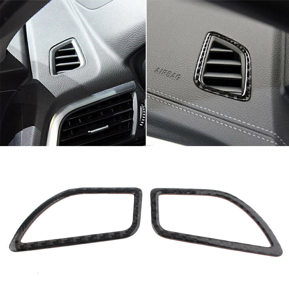Inner Central Air Vent Outlet Cover Trim Frame Fit for BMW F20 F21 Series 2PCS