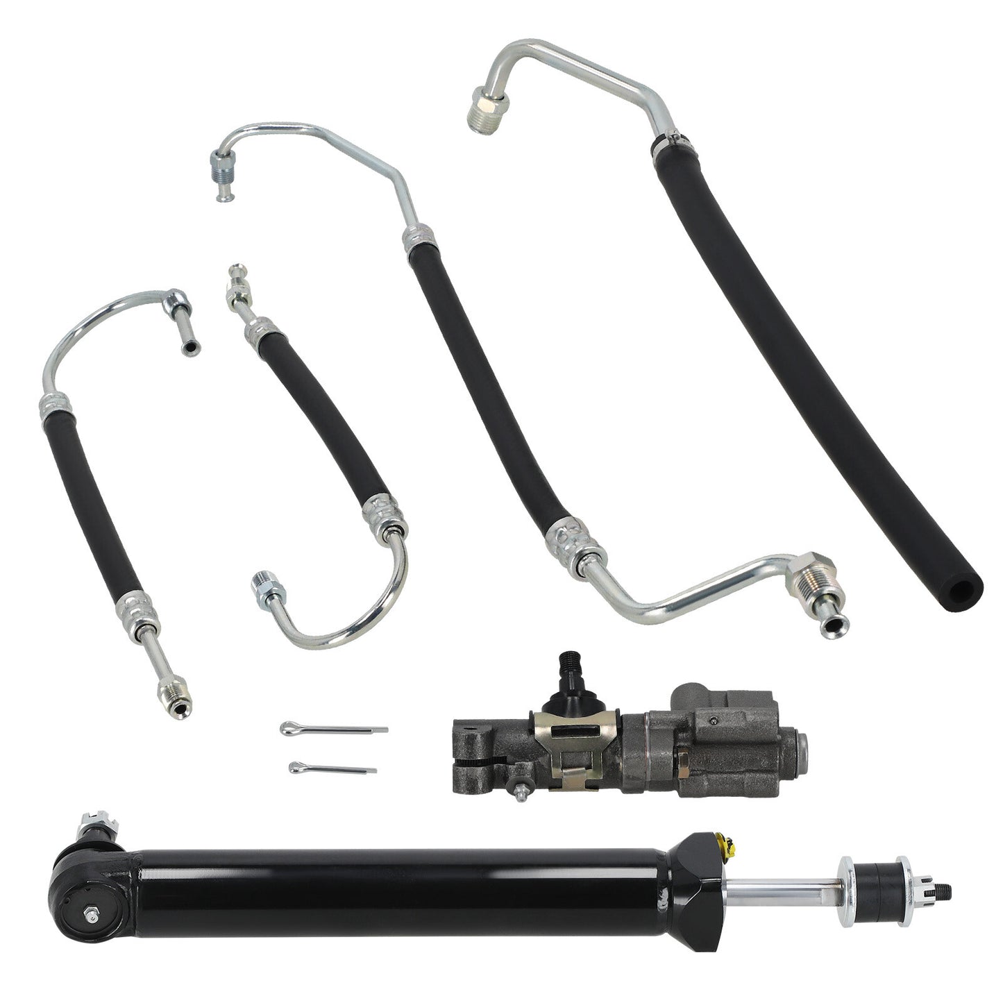 Power Steering Valve Cylinder & Hose Kit for Corvette 1963-1979 n
