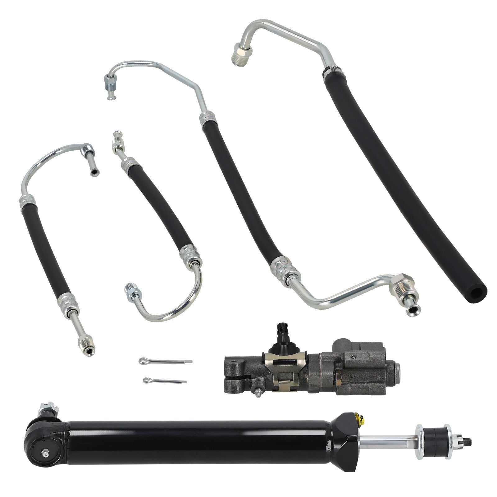 Power Steering Valve Cylinder & Hose Kit for Corvette 1963-1979 n