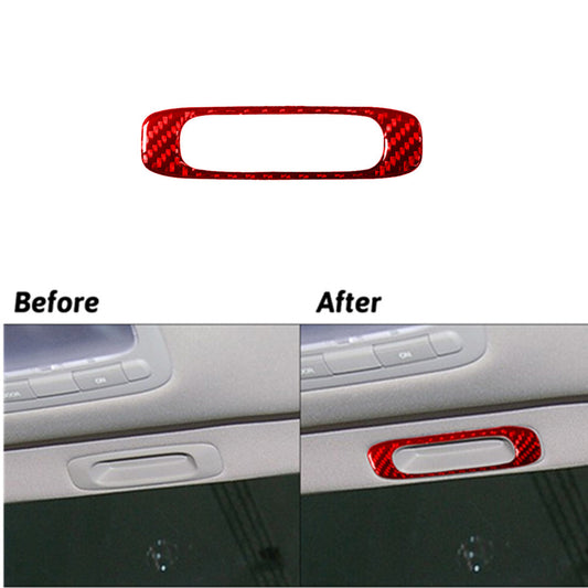 2X Carbon Fiber Front Door Panel Trim Cover for Hyundai for Veloster JS 2019-2022 v