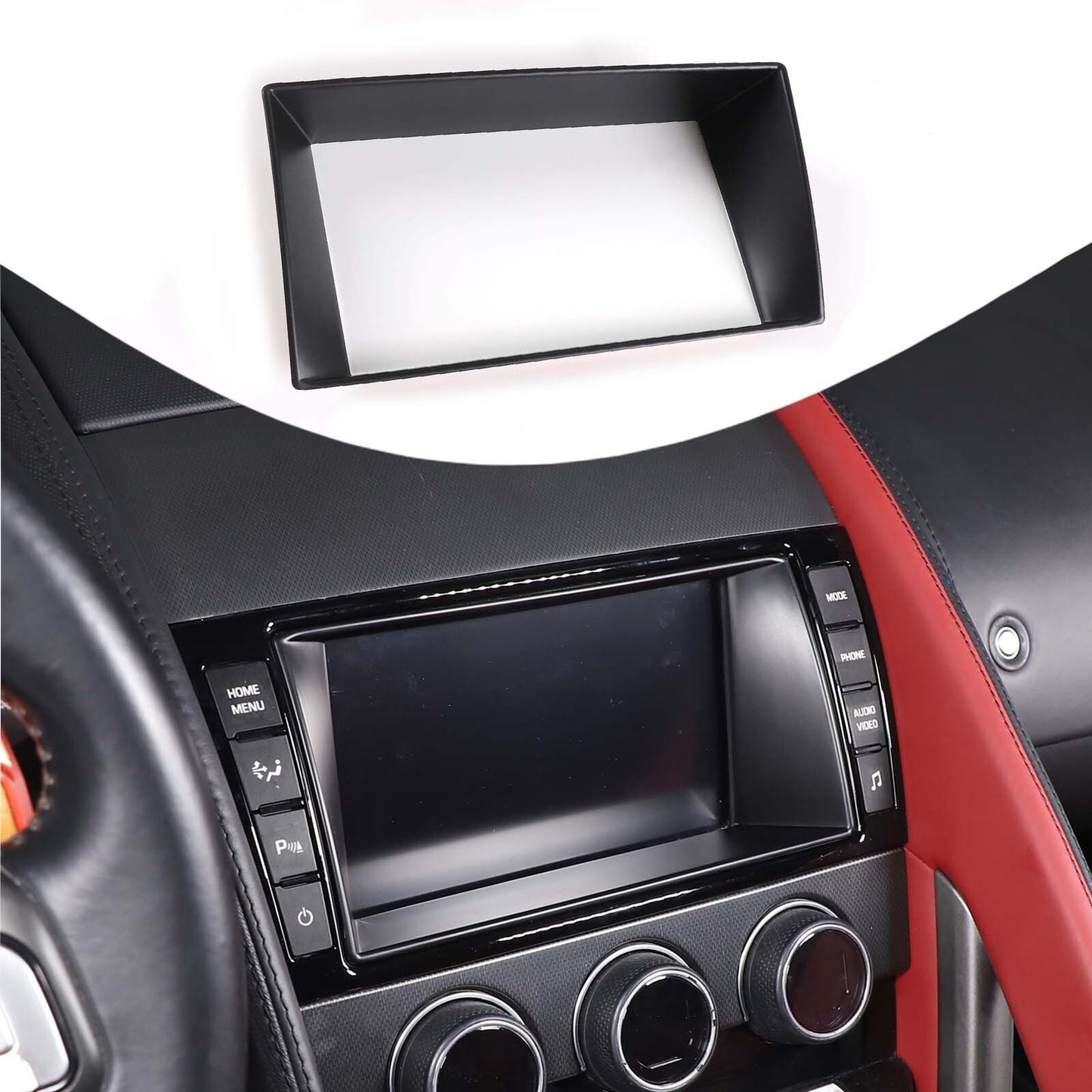 Black central control shift storage tray for Hummer H*3 2005-07