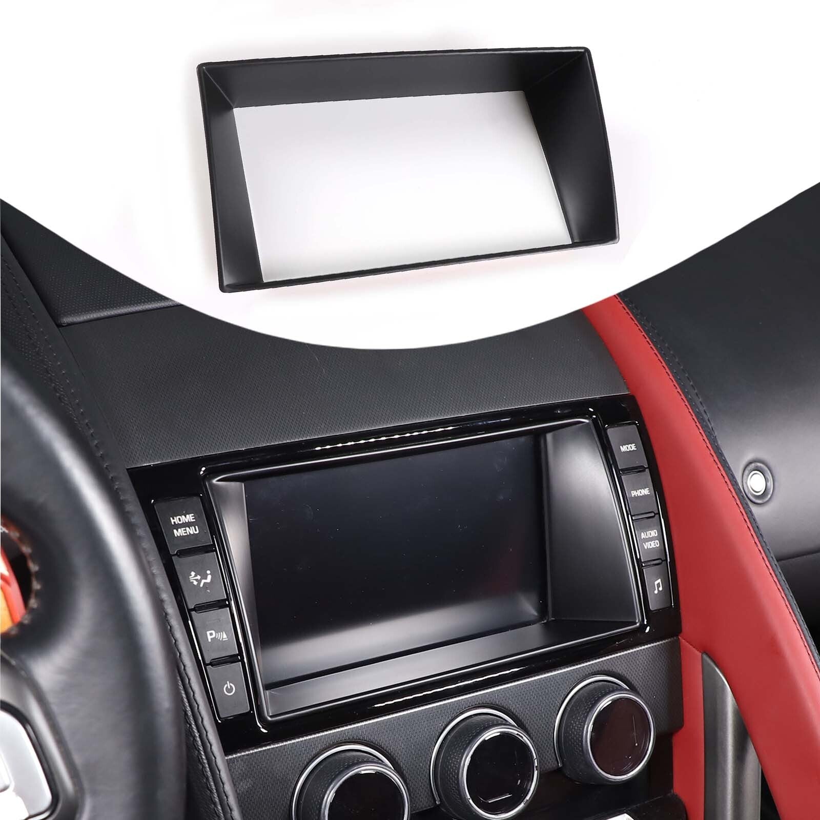 Black central control shift storage tray for Hummer H*3 2005-07