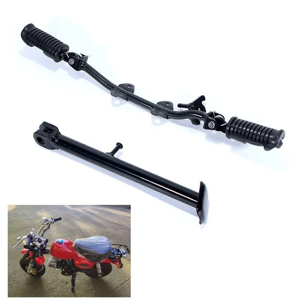 Motorcycle Z50 Z50J Foot Pedals Horizontal Iron Assembly Frame Side Leg Bracket