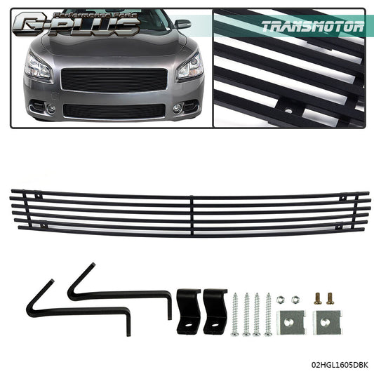 Suitable for Maxima Bumper's lower blank grille insert made in 2009-14 Black new- v