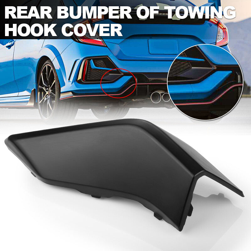 Rear Bumper Tow Hook Cover Cap for Honda for Civic Hatchback 2016 2017 2018-2021