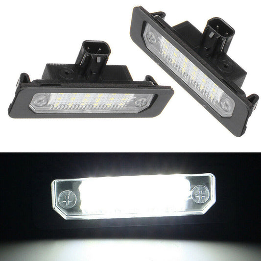 Pair 18 LED Number License Plate Light Fits for Ford Fusion 2006-12 for Mustang 2010-14 Q