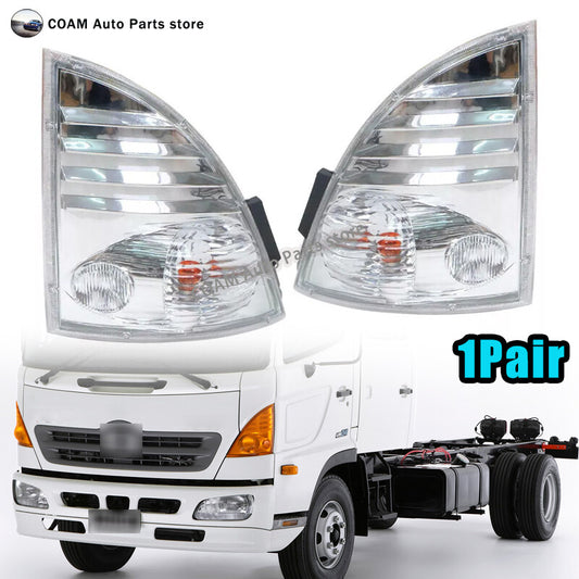 LH&RH side corner lights are suitable for Hino 500 Ranger trucks Fc Fd Gd Fe Ft Fx GT Gx Fl Gk Q