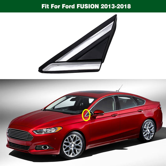 LEFT DOOR SIDE VIEW MIRROR TRIM CORNER TRIANGLE FENDER  for ford  Fusion 2013-2018