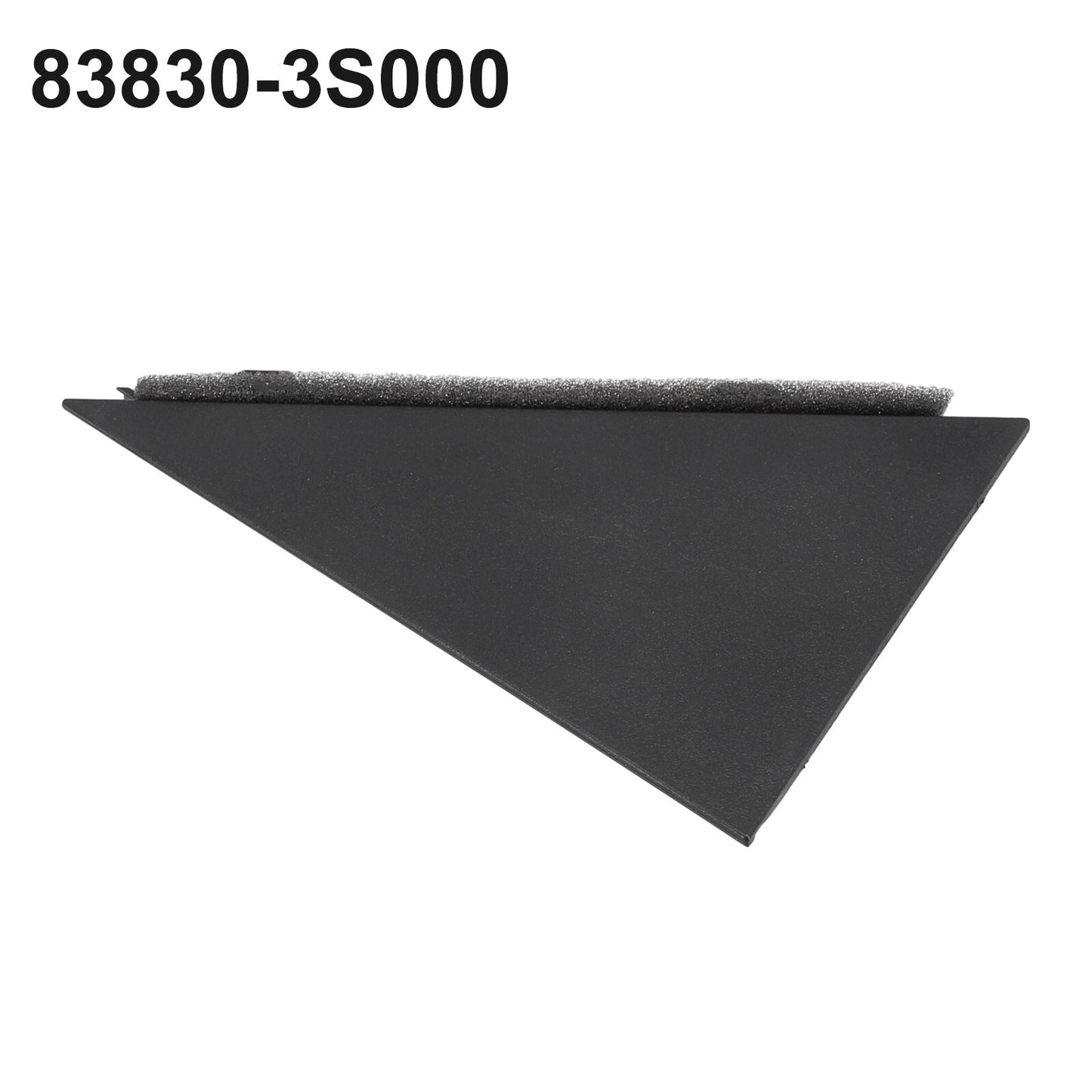 Left Side Rear Door Pillar Molding Trim for Hyundai -Sonata 2009 2014 Black v