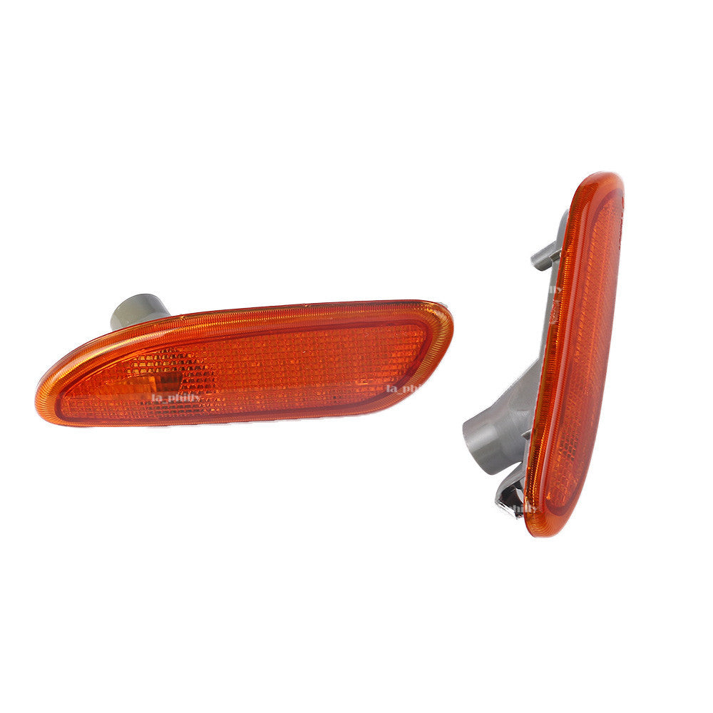 2x LH RH Side Marker In Bumper Turn Signal Light for Mercedes-Benz W203 C-Class