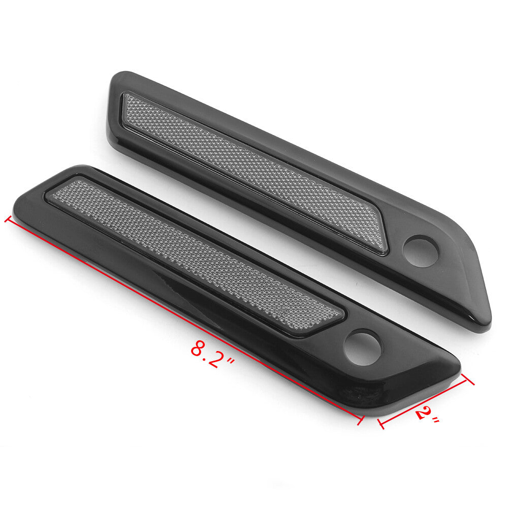 Saddle Bag Hinge Latch Covers Fit for Harley Touring Road Street Glide 2014-2023