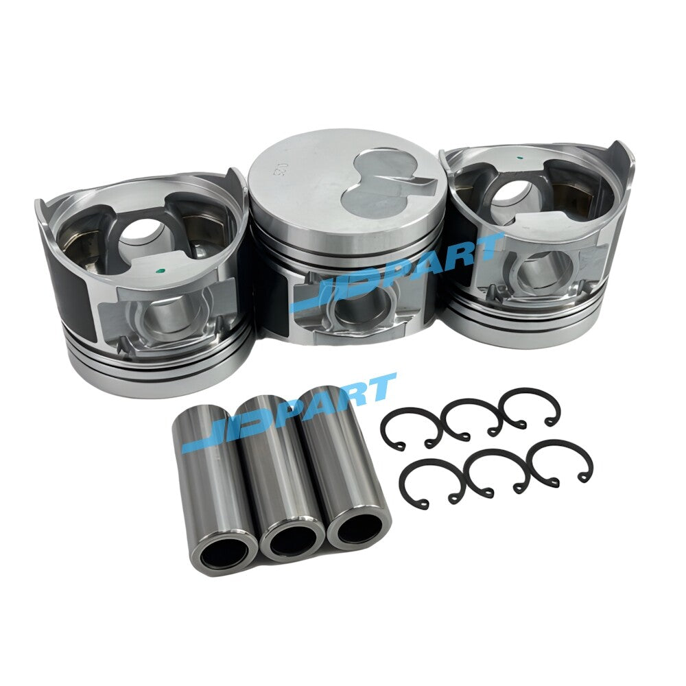 3-piston kit + 0.25 for 3TNV76 engine parts -