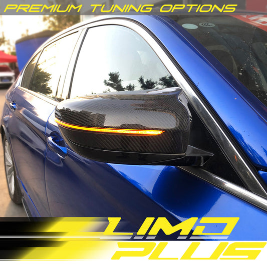 Carbon fiber side mirror cover replacement for 8 G14 G15 840i M850i v