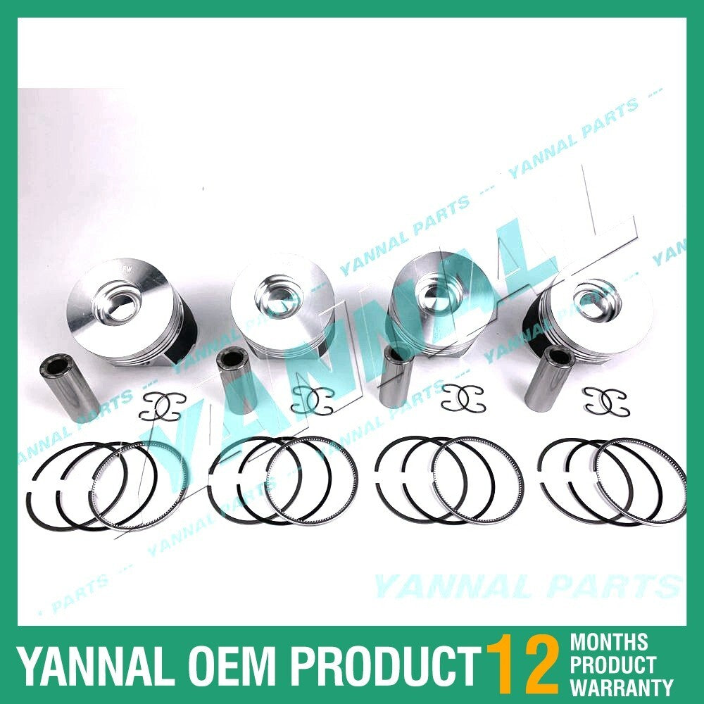 V2203M-DI engine piston kit for Kubota engines, suitable for Bobcat S130 S150
