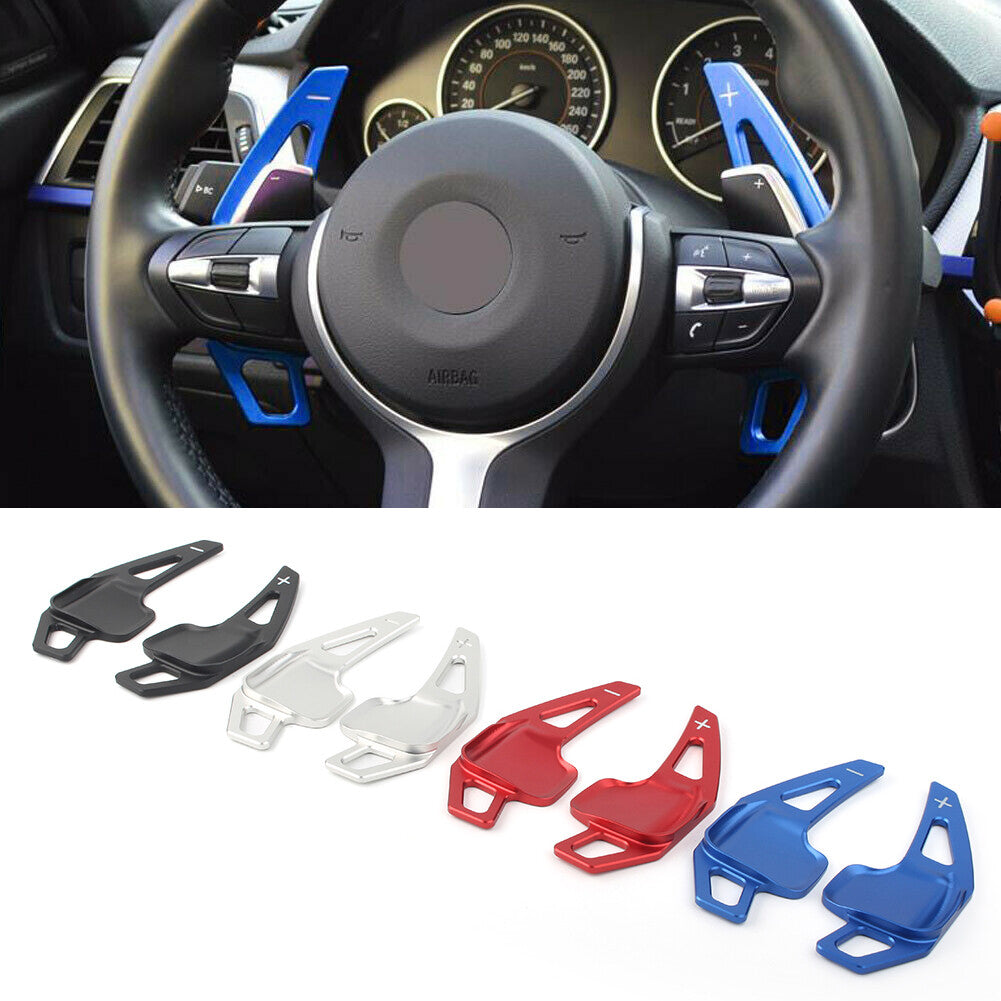 Steering Wheel Shift Paddle Blade Shifter Extension Fit BMW3 BMW5 F10 / F30/F80