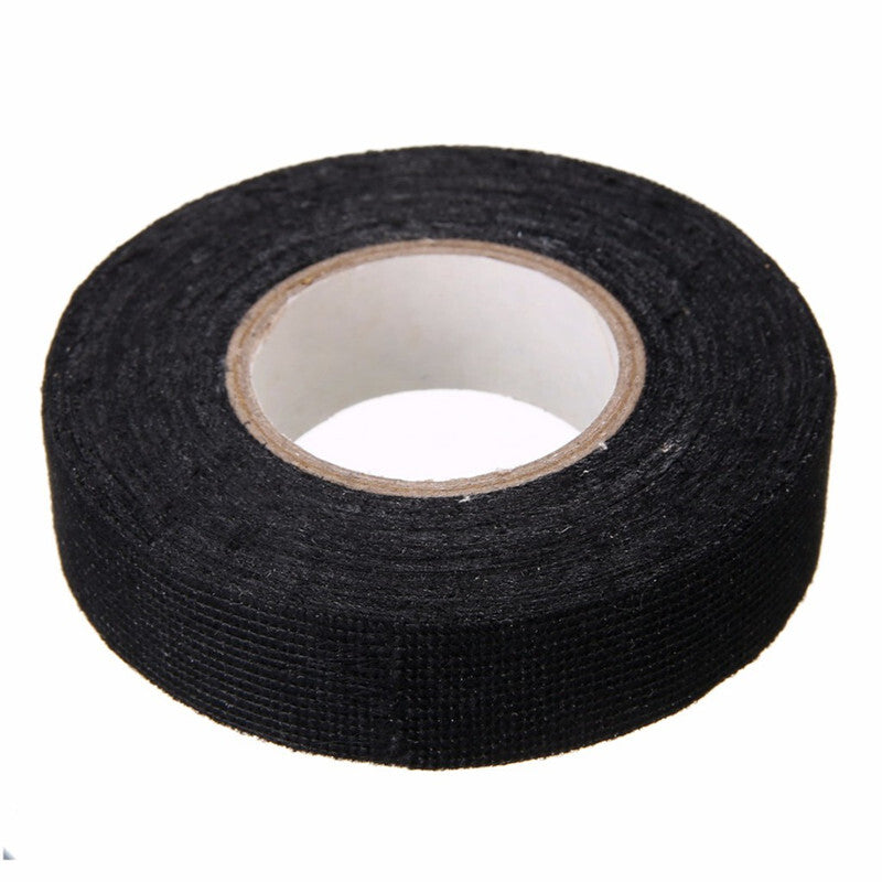 Car Cable Harness Wiring 15M Heat-resistant Flame Retardant Adhesive Cloth Tape