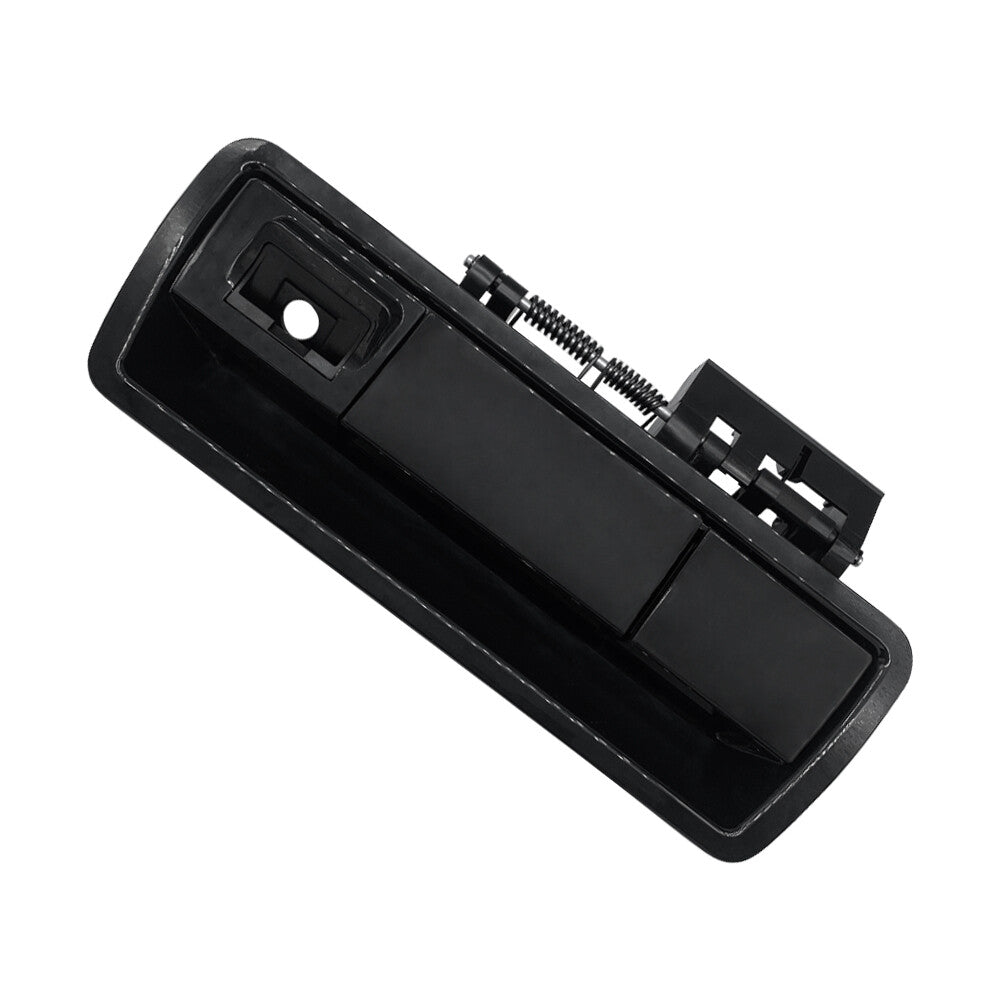 Rear Liftgate Outside Door Handle With Camera Hole for Nissan Armada Black