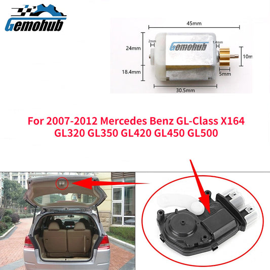Trunk Hatch Lock Locking Motor for 2007-2012 for Mercedes-Benz GL-Class X164